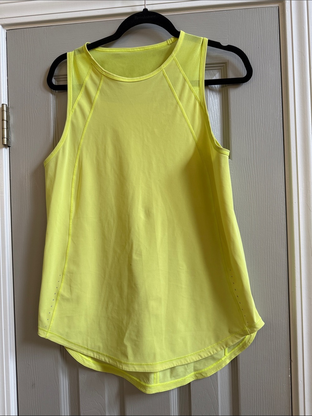 lululemon athletica Neon Yellow Racerback Tank